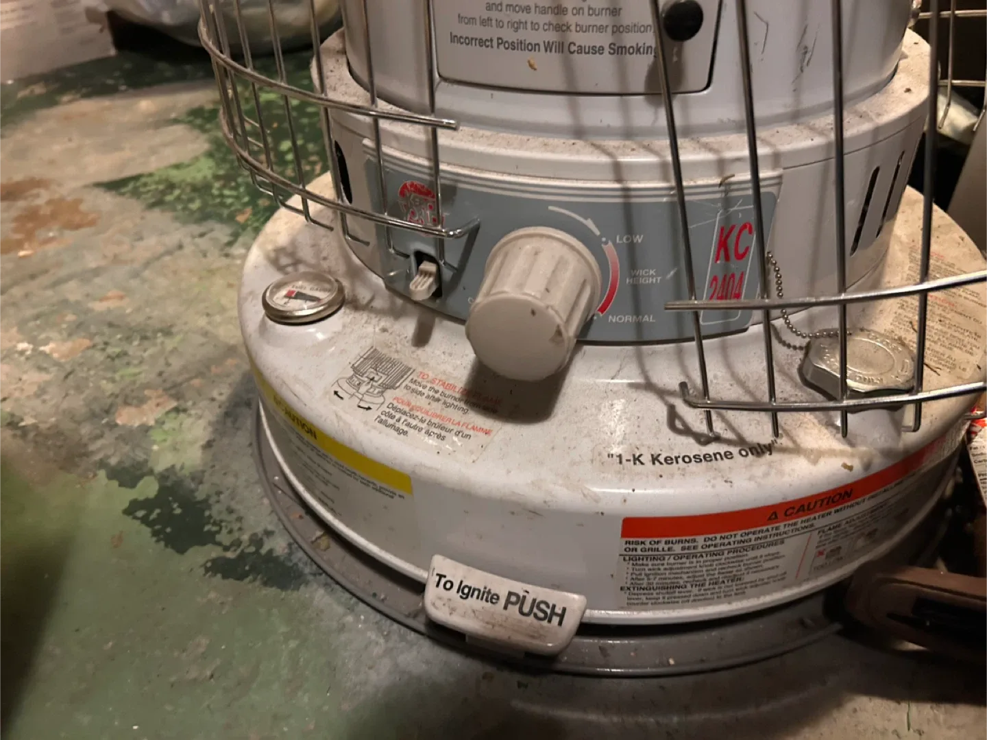 KeroHeat KC-2400 Kerosene Heater image indicator(6)