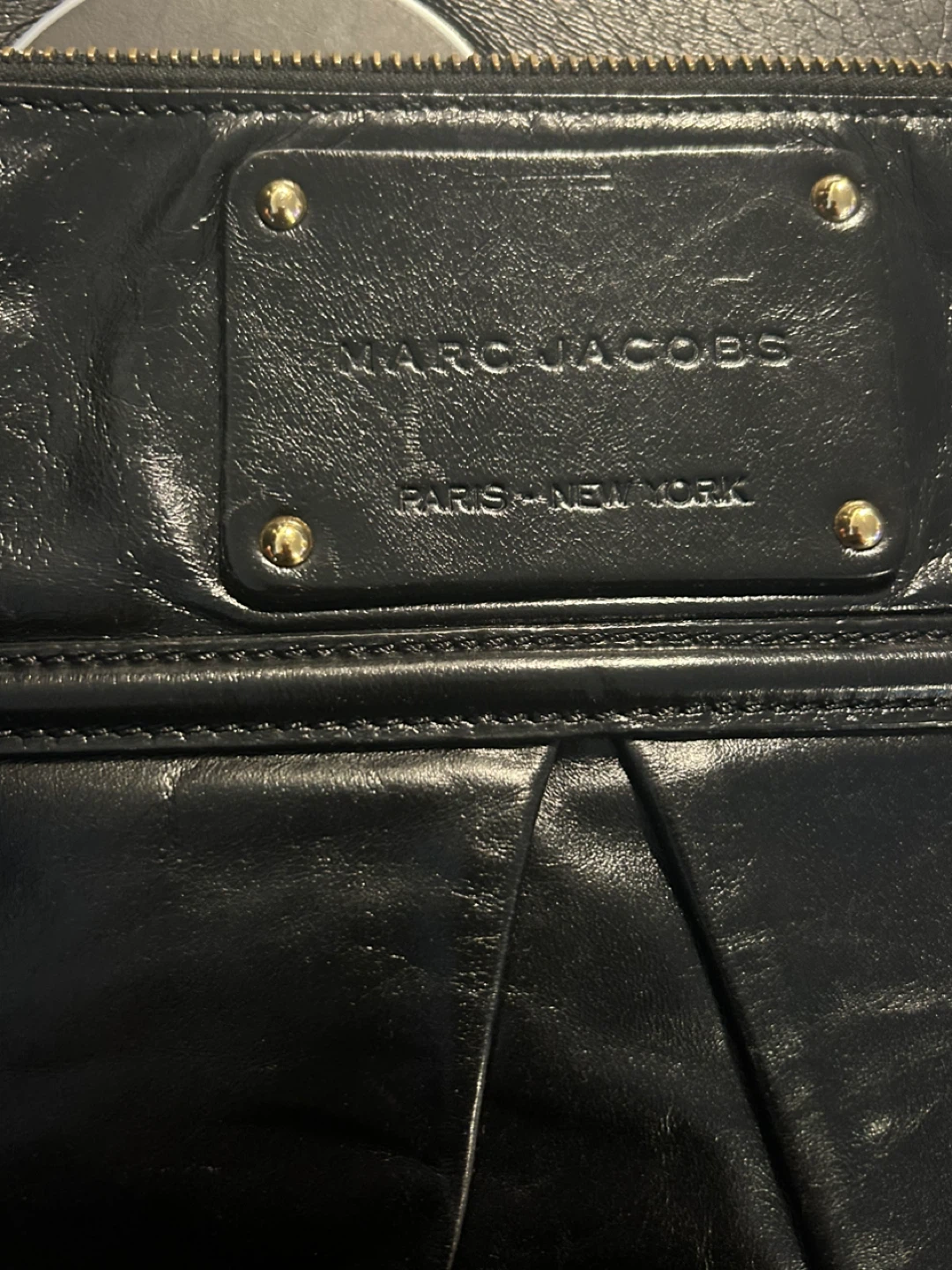 Marc Jacobs Black Leather Clutch - photo 2