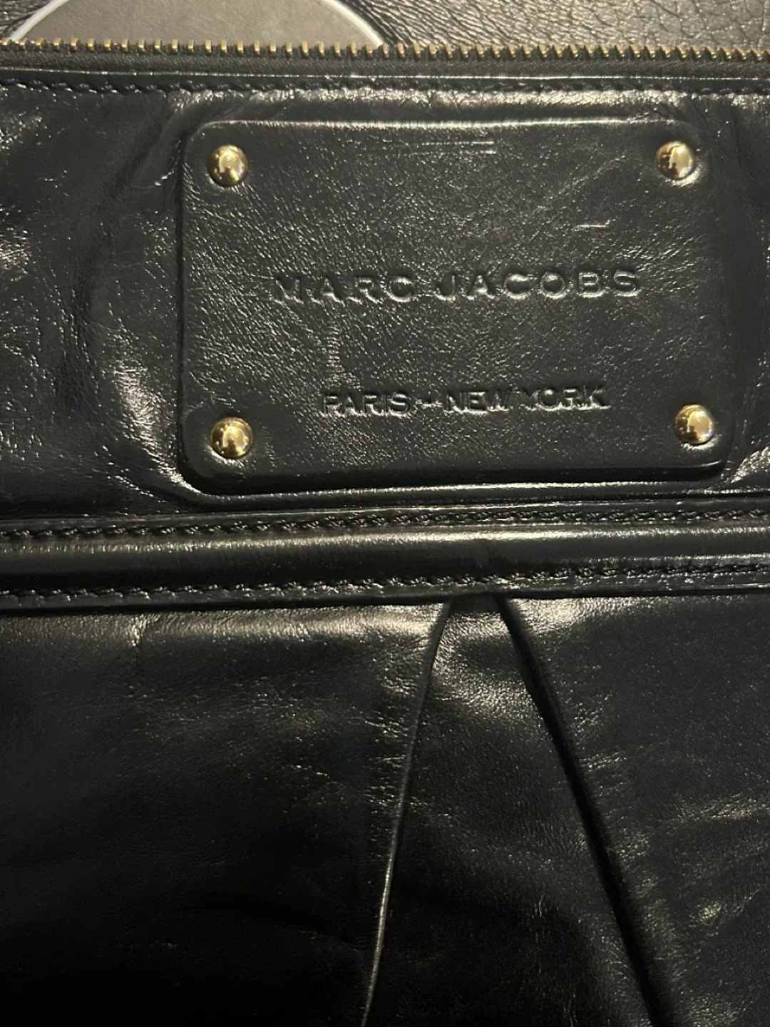 Marc Jacobs Black Leather Clutch image indicator(2)