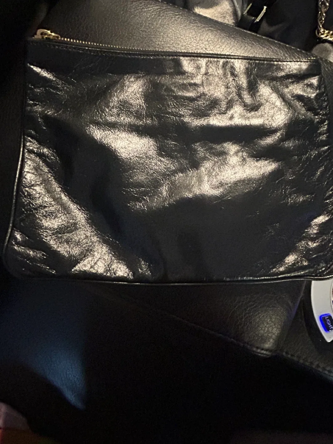 Marc Jacobs Black Leather Clutch image indicator(3)