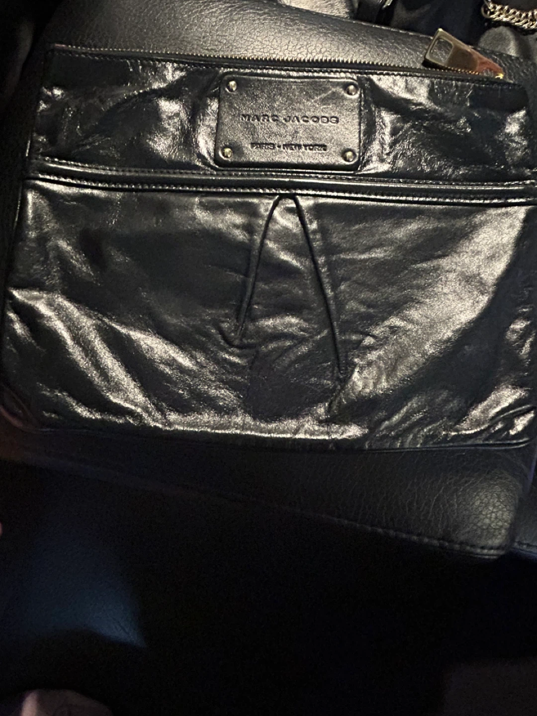 Marc Jacobs Black Leather Clutch - photo 4
