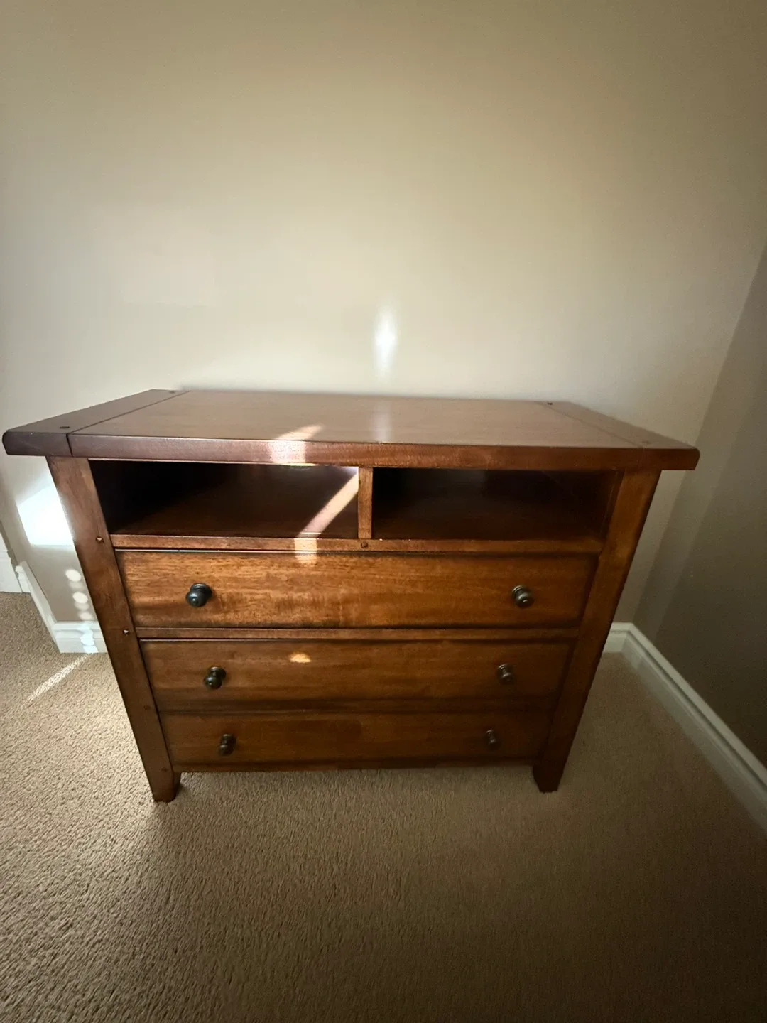 Queen Bedroom  Set - Bed Frame, Nightstand, Dresser image indicator(3)