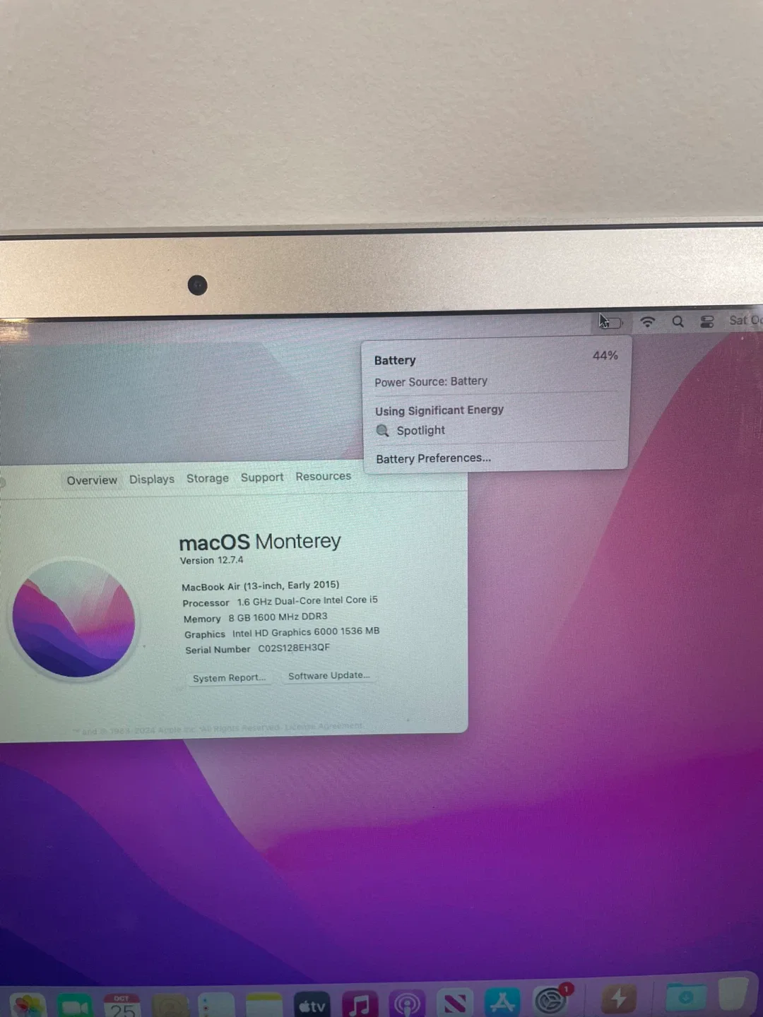 13” MacBook Air (2015) with MagSafe 2 Charger image indicator(2)