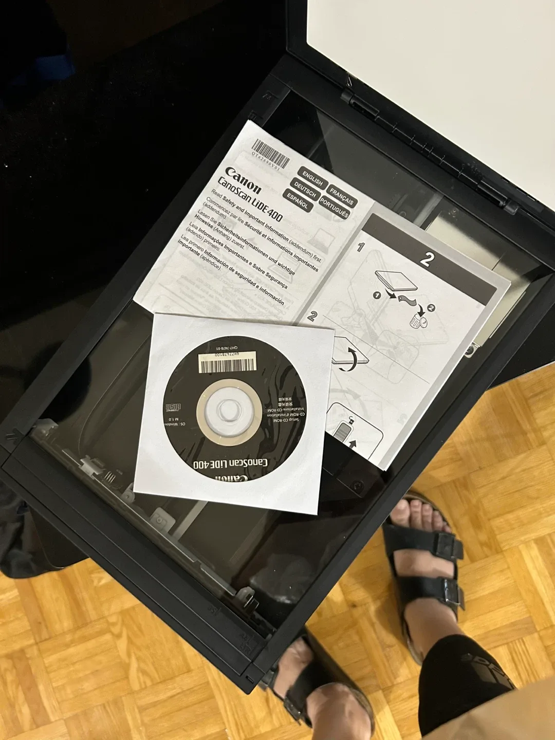 Canon CanoScan LiDE 400 Scanner image indicator(2)