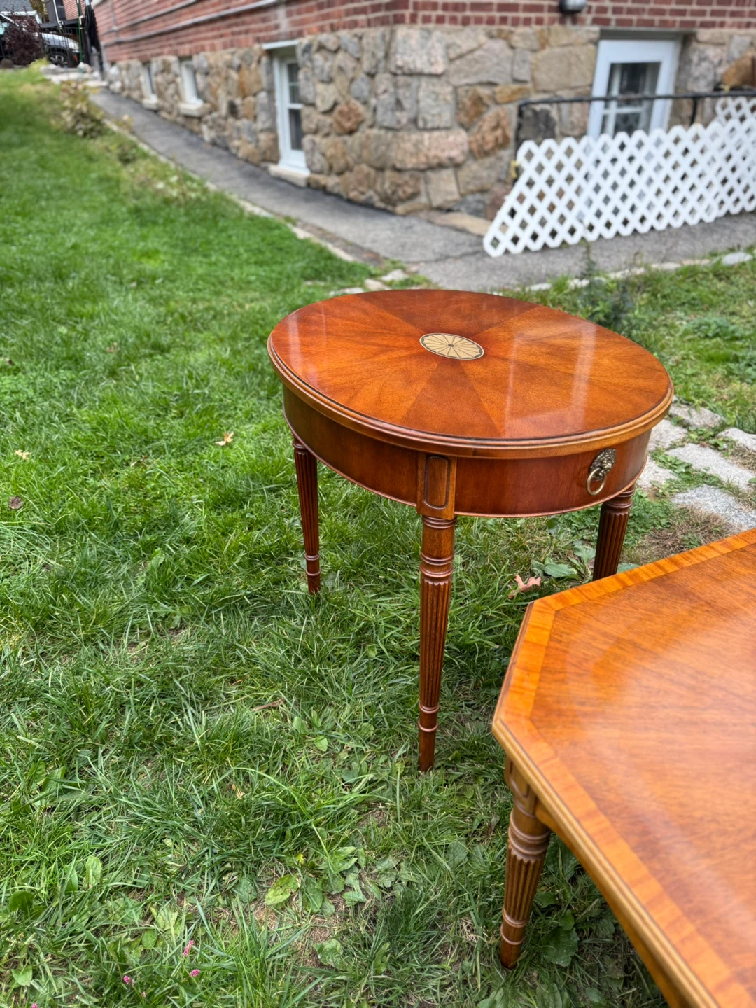 Wooden End Tables - Set of 2 - photo 3