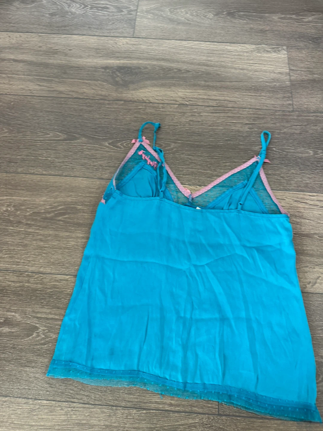 Playboy Blue Cami Top - Size S - photo 3