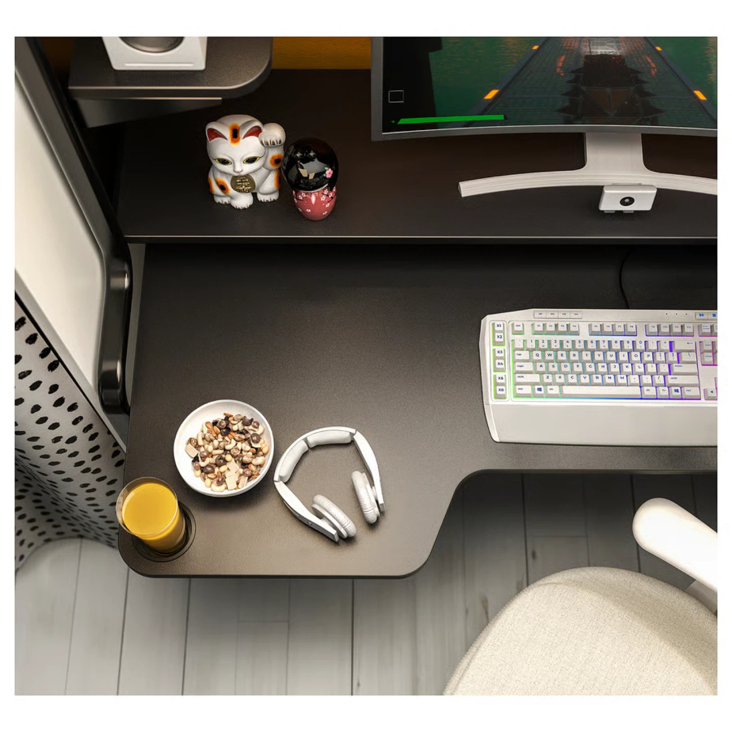 IKEA Fredde Gaming Desk (black) - photo 5