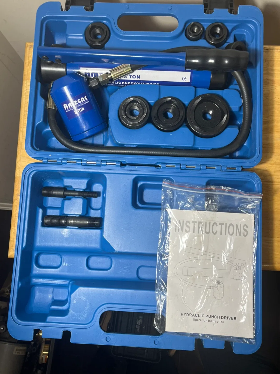 AMZCNC Hydraulic Knockout Punch Kit image indicator(2)