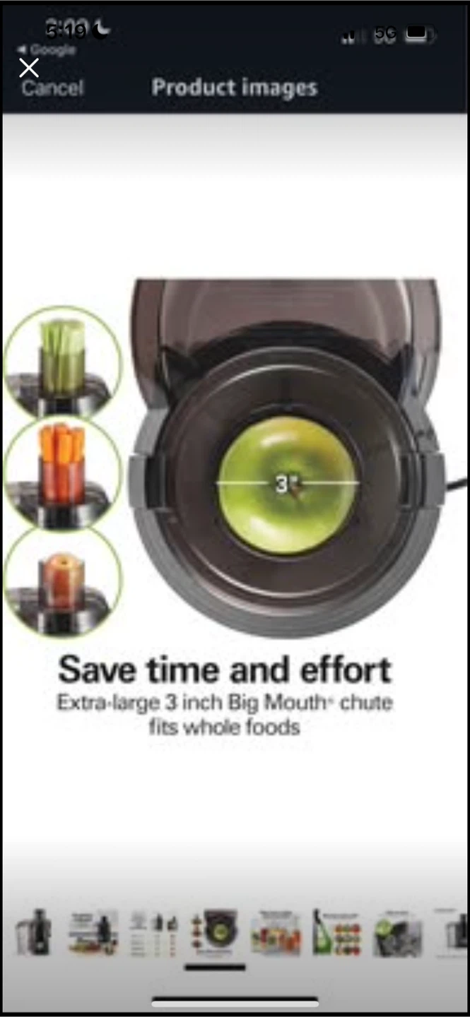 Hamilton Beach Juice Extractor - photo 5