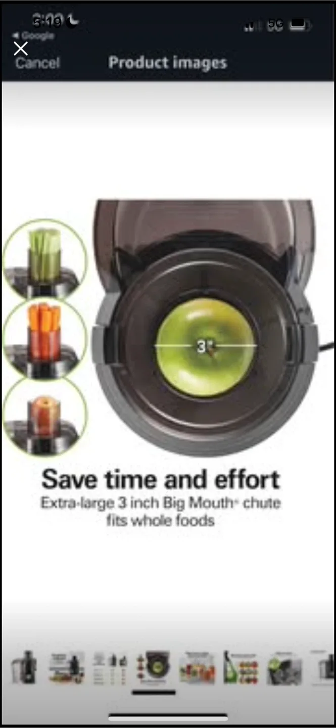 Hamilton Beach Juice Extractor image indicator(5)