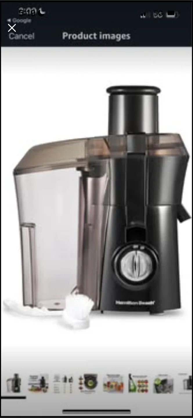 Hamilton Beach Juice Extractor image indicator(3)