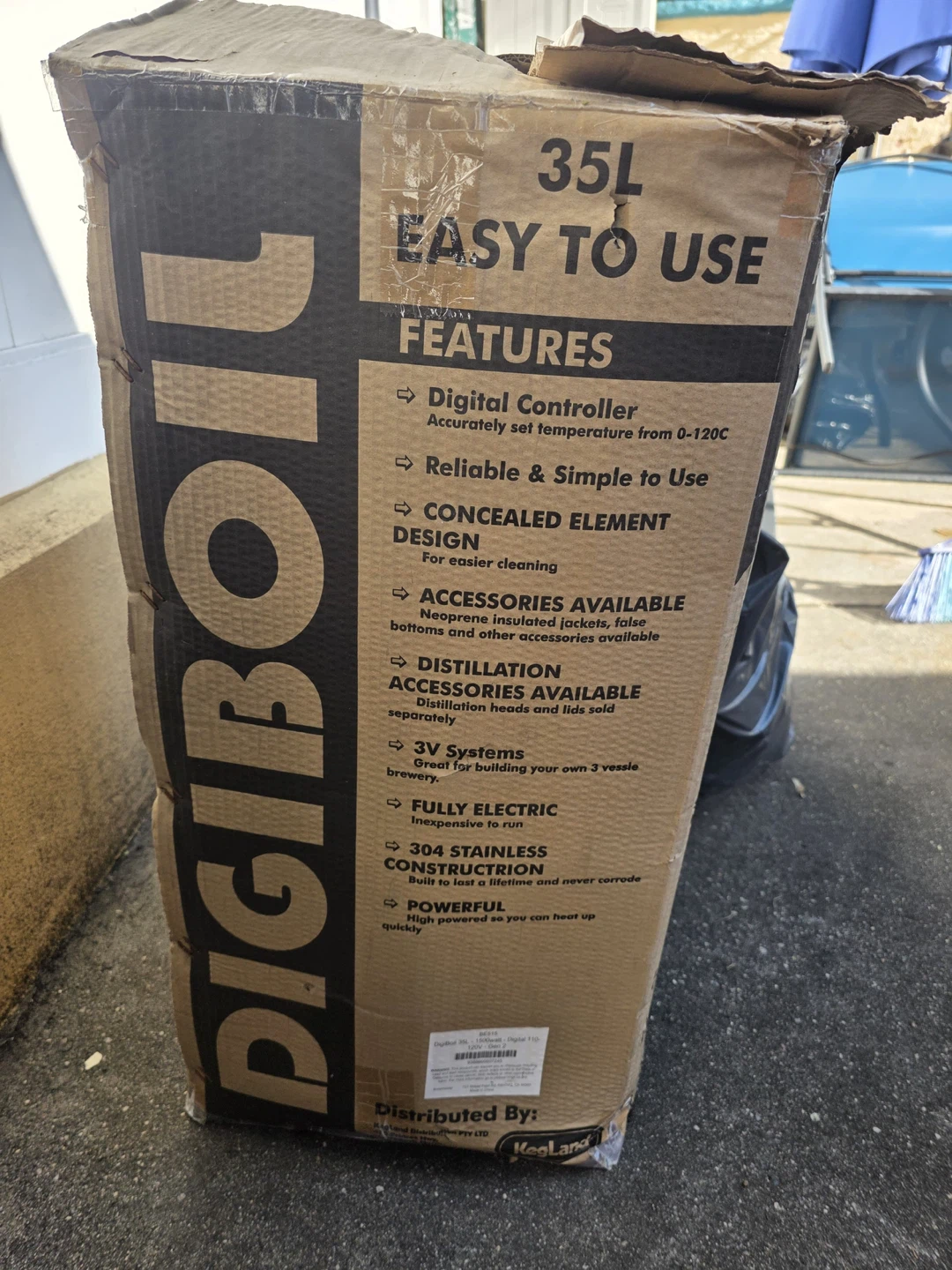 DigiBoil 35L Digital Electric Boiler - Great for Candle making