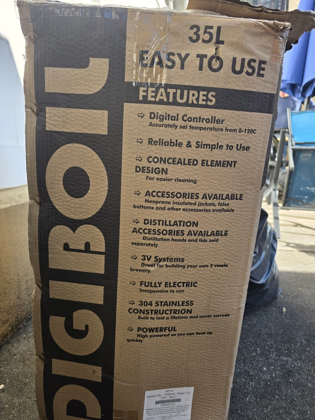 DigiBoil 35L Digital Electric Boiler - Great for Candle making - photo 4