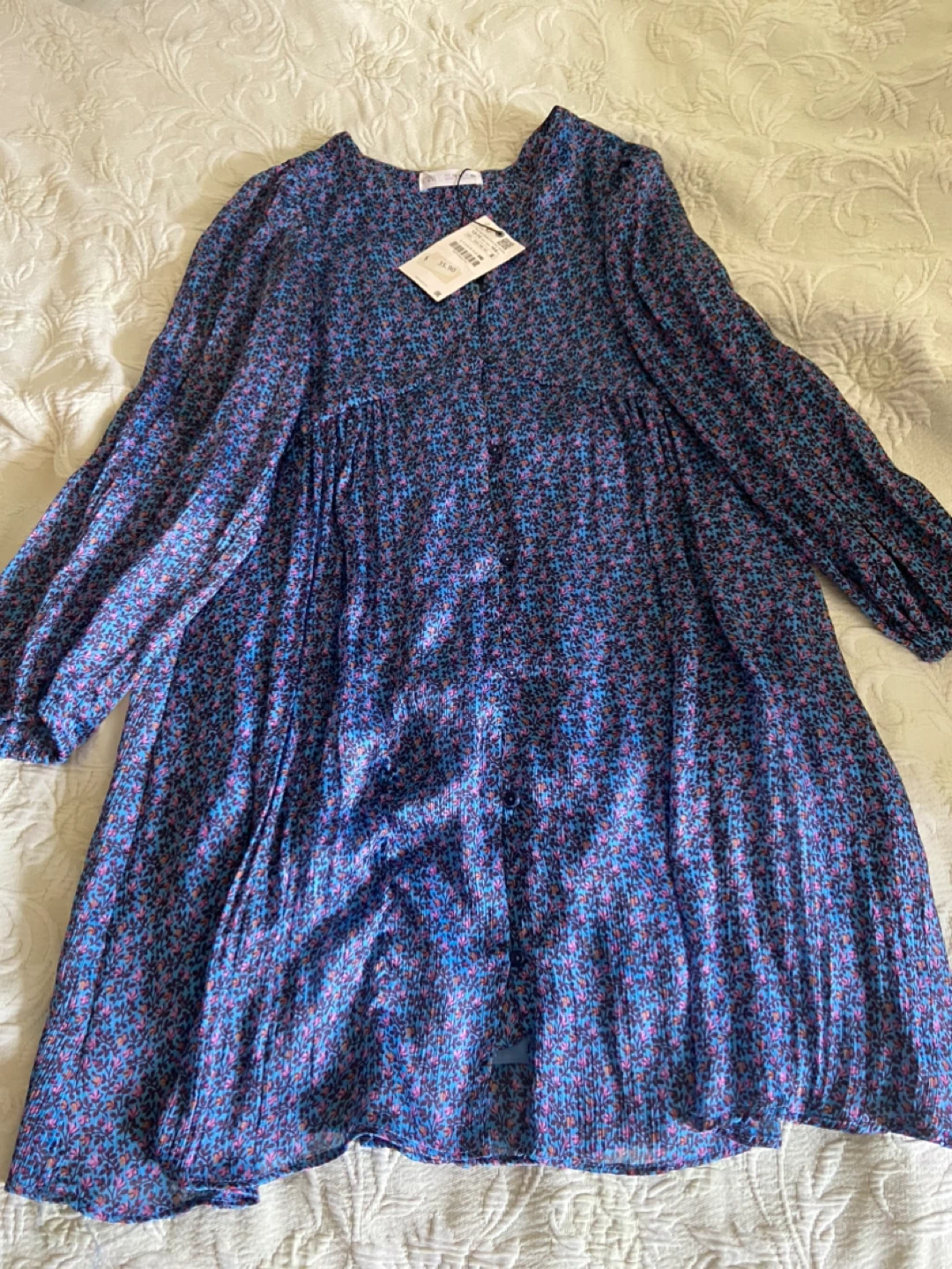 Zara Floral Dress - Size 13-14 Years