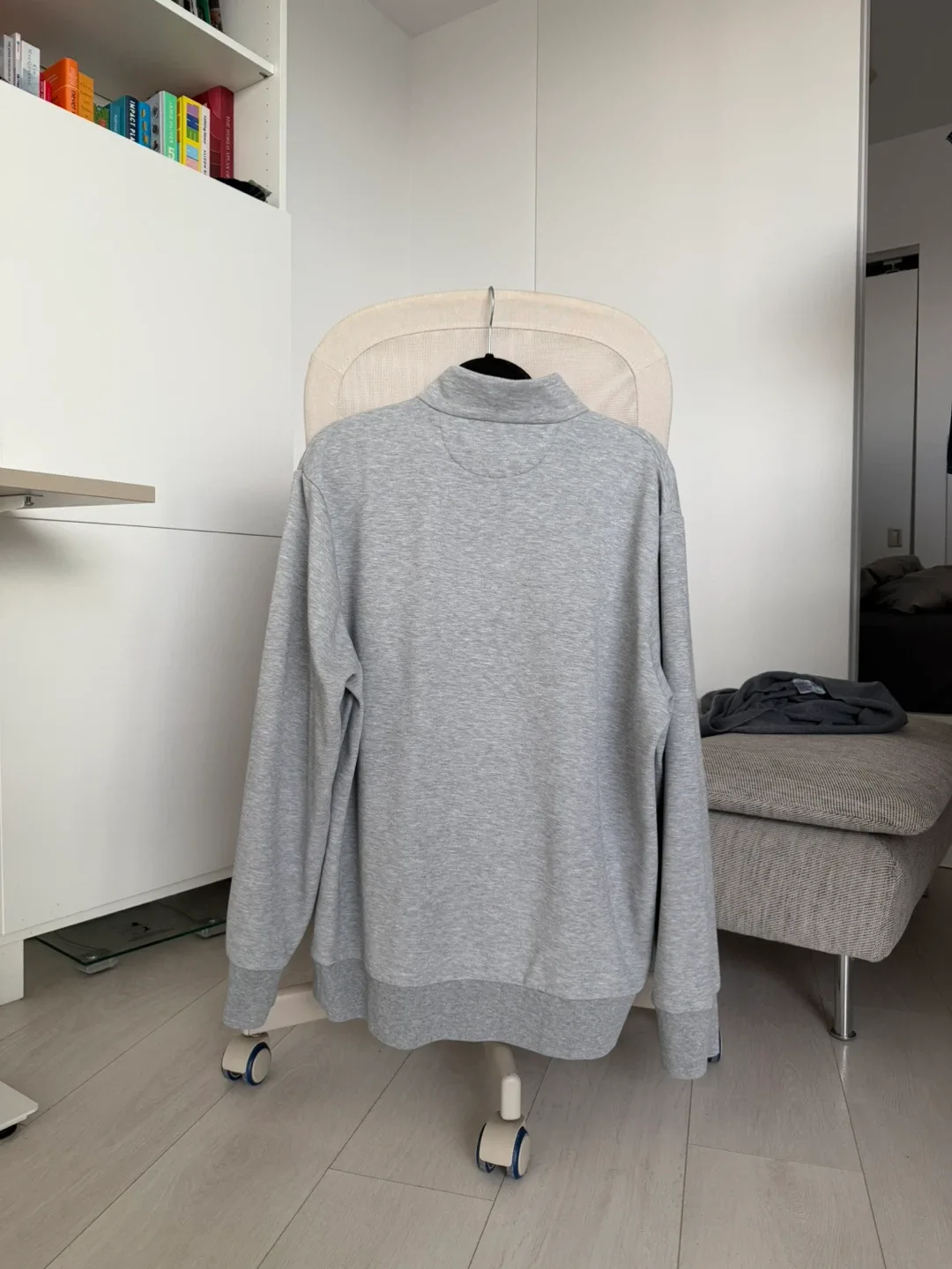 Ralph Lauren Quarter Zip Pullover - Grey image indicator(2)