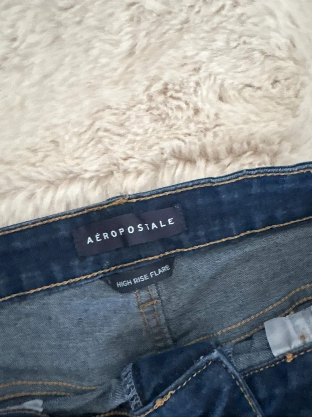Aeropostale High Rise Flare Jeans image indicator(2)
