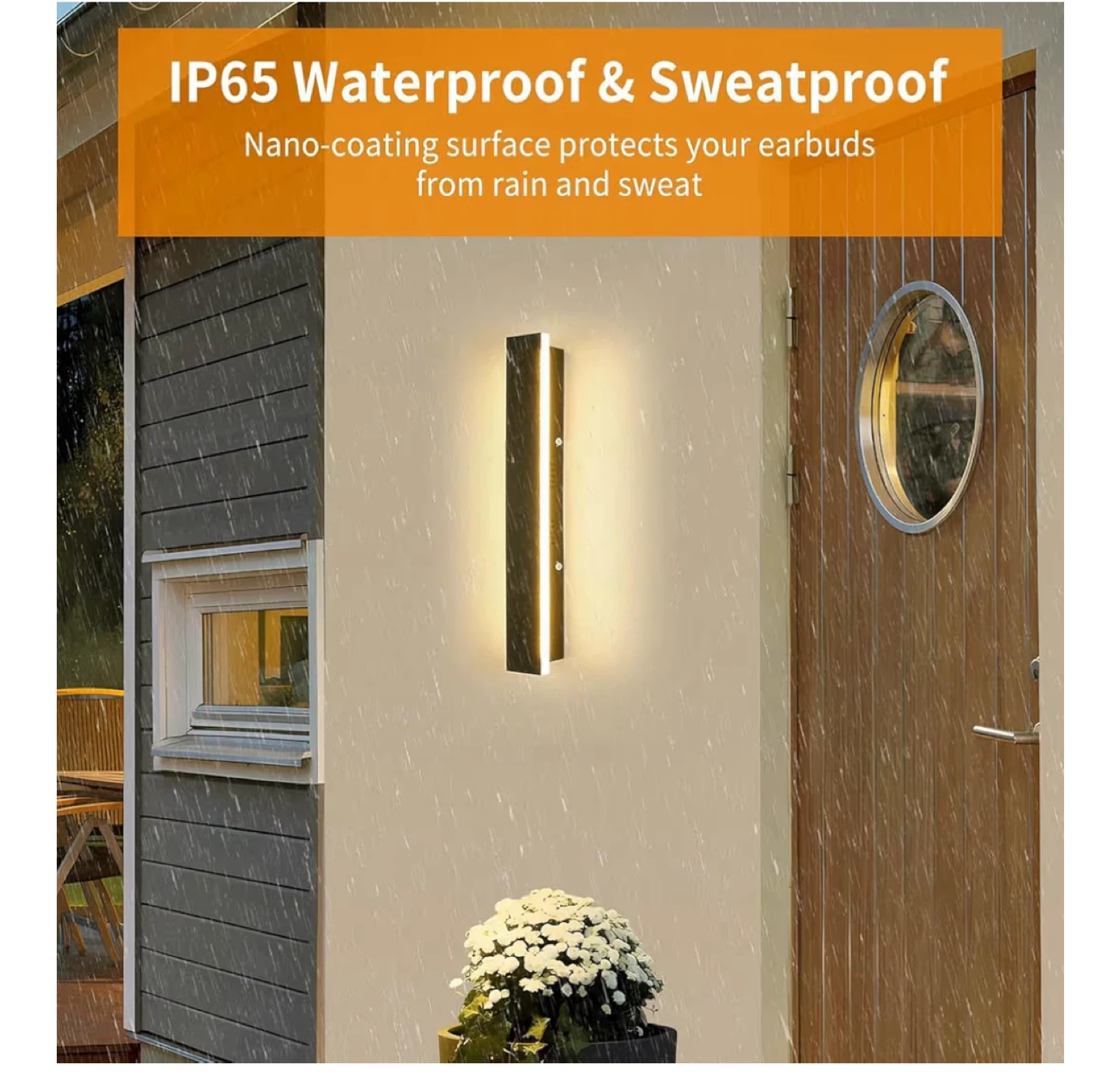 Set of 2 Bracket Light Outdoor Modern Wall Light - photo 2