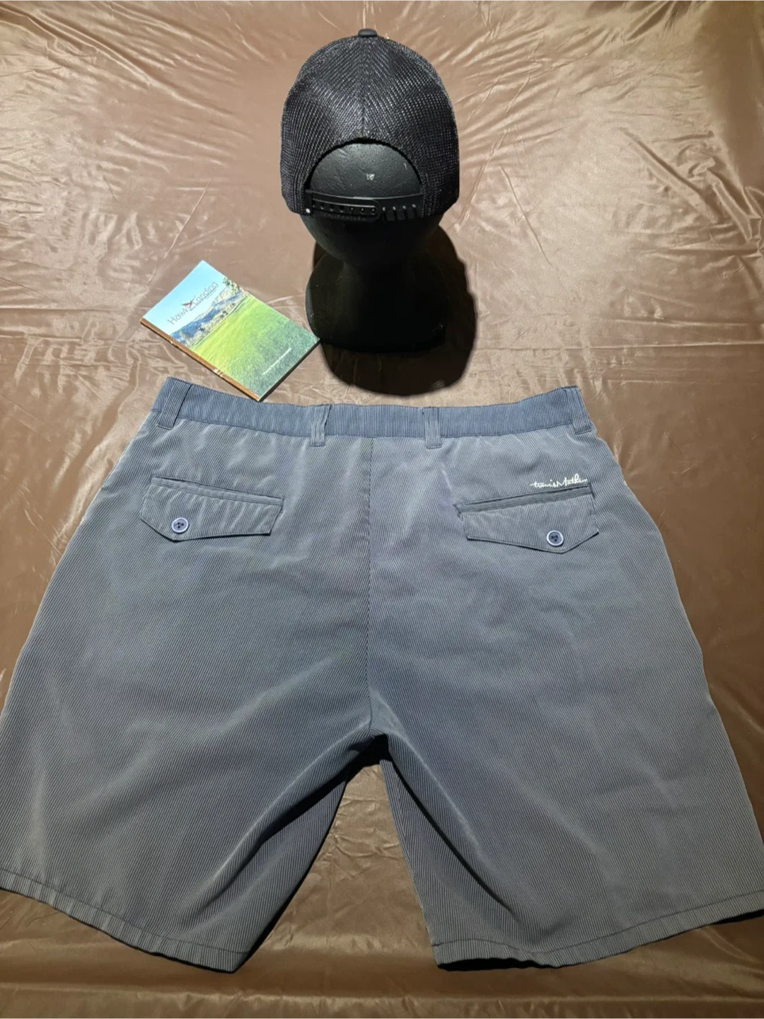 Travis Mathew size 36 Shorts 110 Flexfit Hat priced per each. image indicator(2)