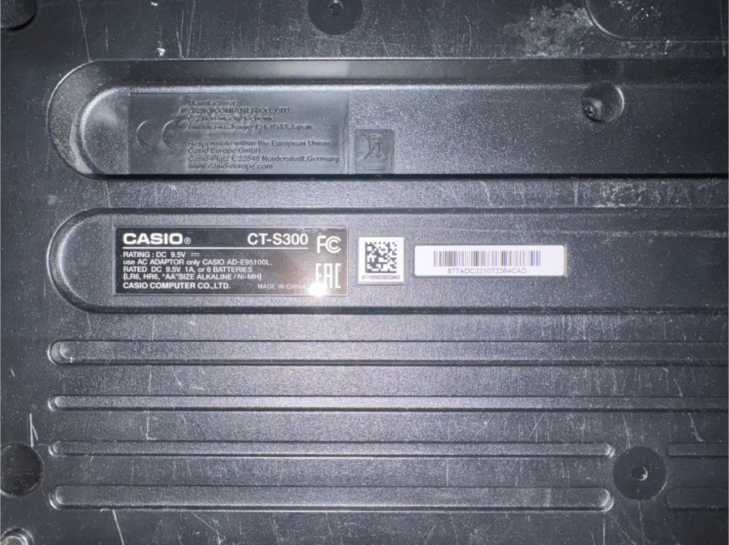 Casio Casiotone CT-S300 Keyboard image indicator(2)