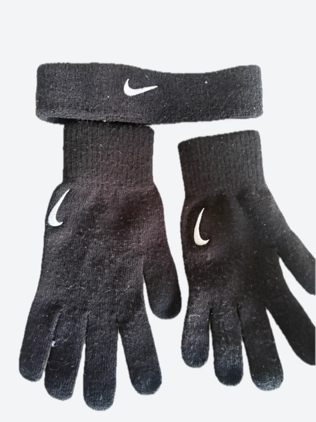 Nike Headband and Gloves Set - Black thumbnail