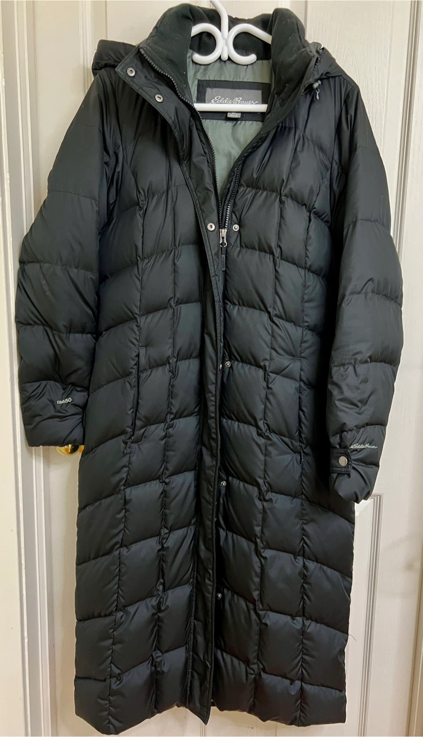 Eddie Bauer 650 Down Parka Coat - Size Small