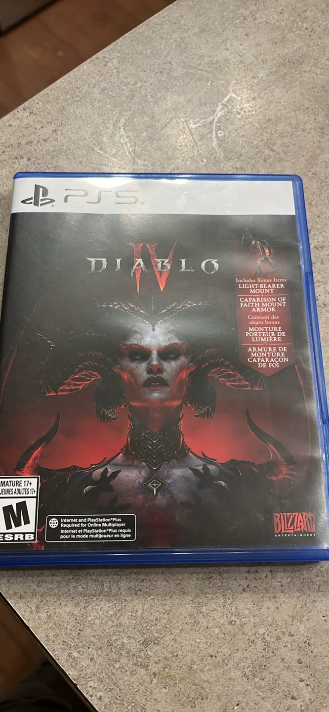 Diablo IV (4) PS5 Game