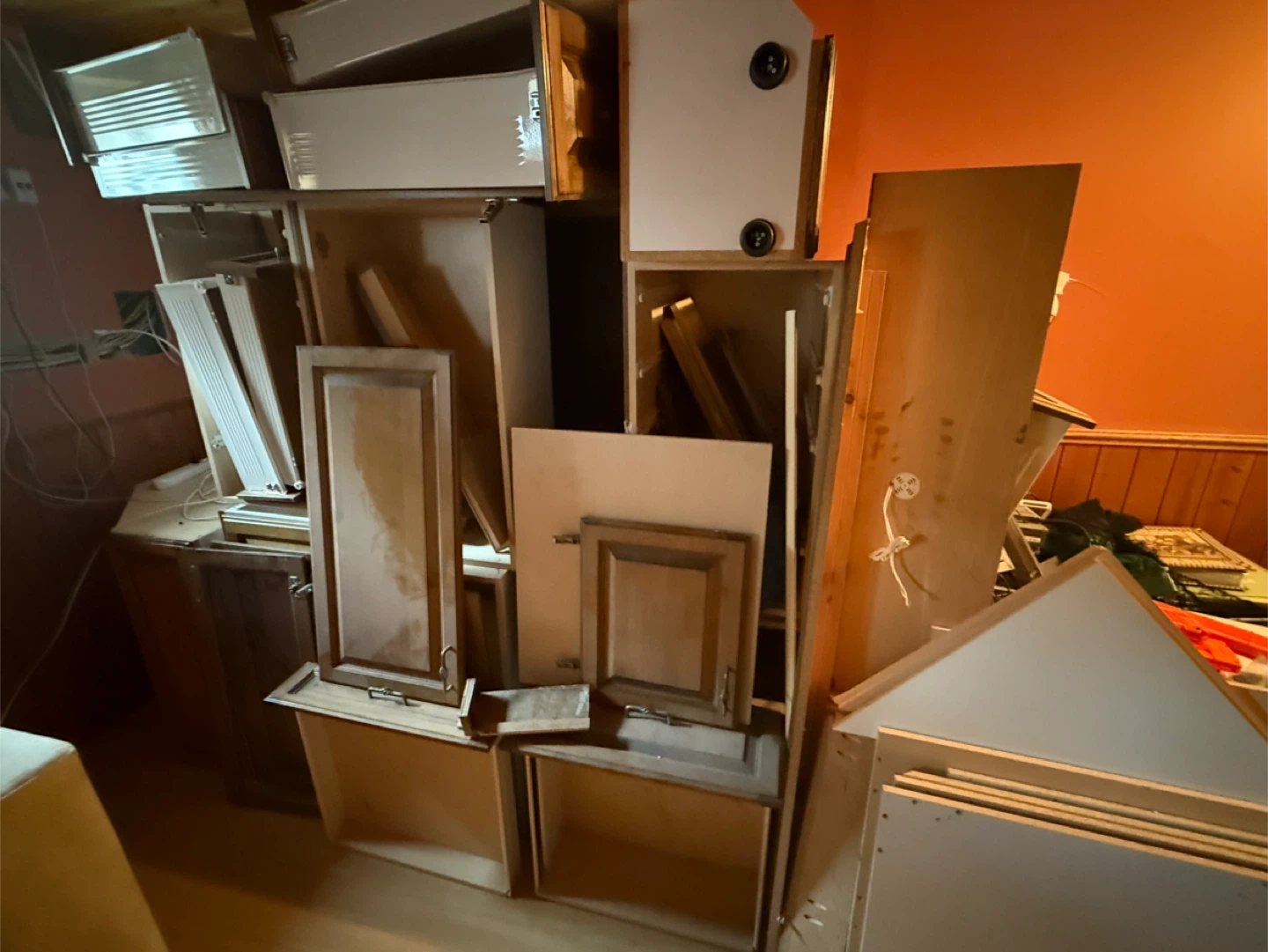 Kitchen cabinets