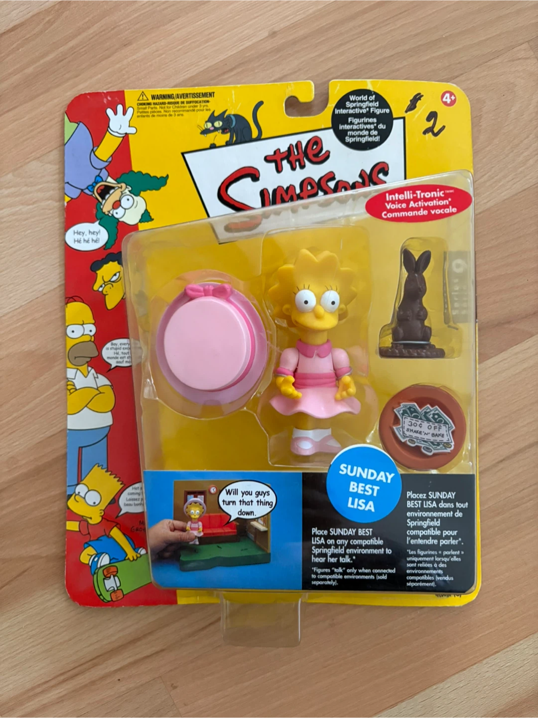 The Simpsons Series 9 Playmates Action Figure Sunday Best Lisa