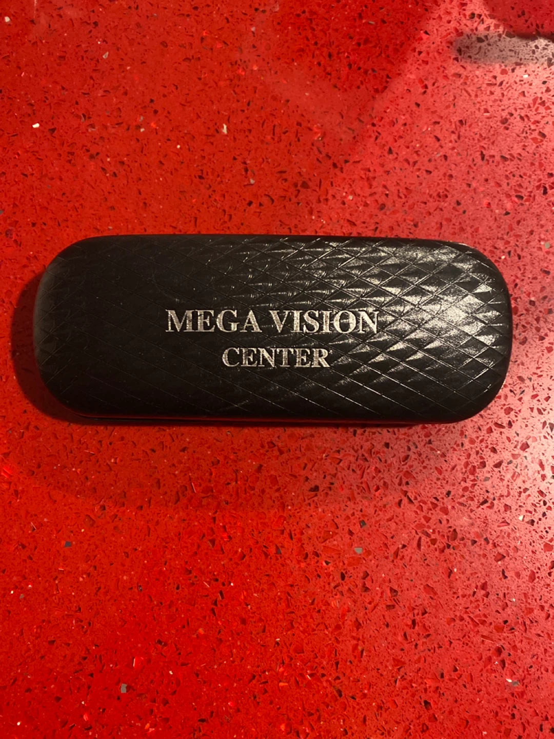 Mega Vision Center Eyeglass Case