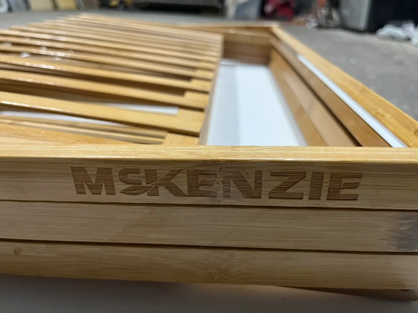 Mskenzie Bamboo Folding Shelf image indicator(3)