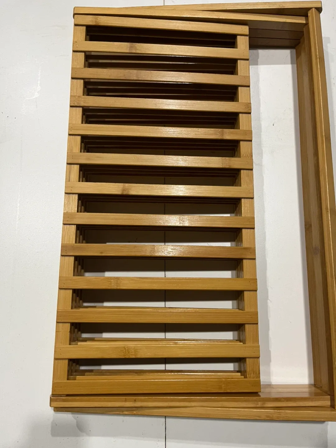 Mskenzie Bamboo Folding Shelf