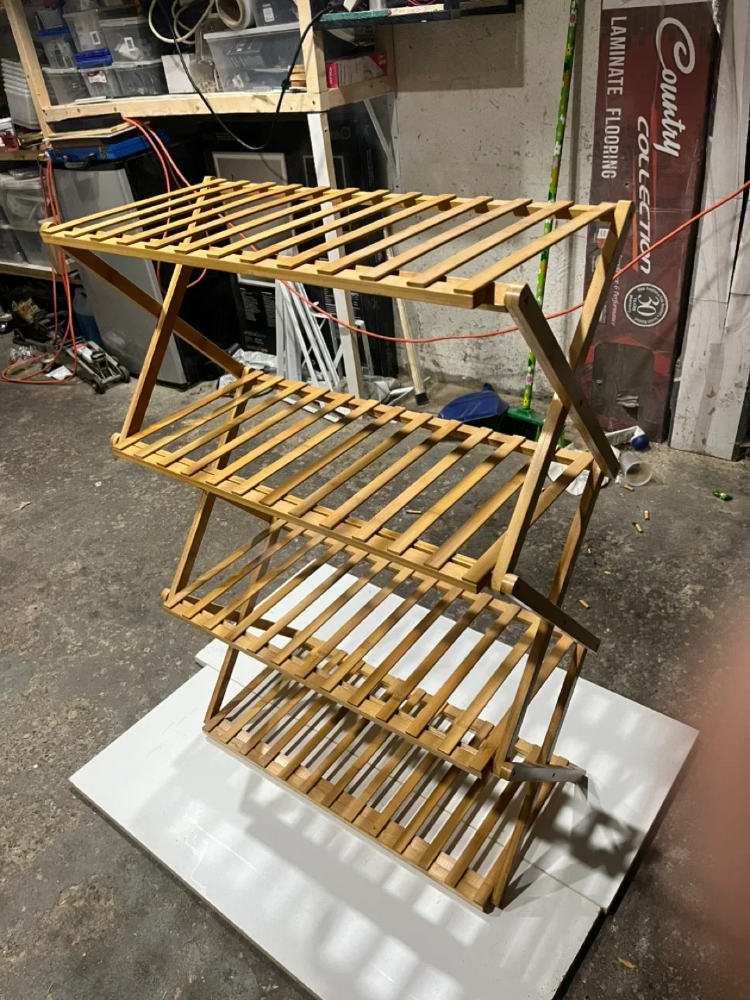 Mskenzie Bamboo Folding Shelf image indicator(2)