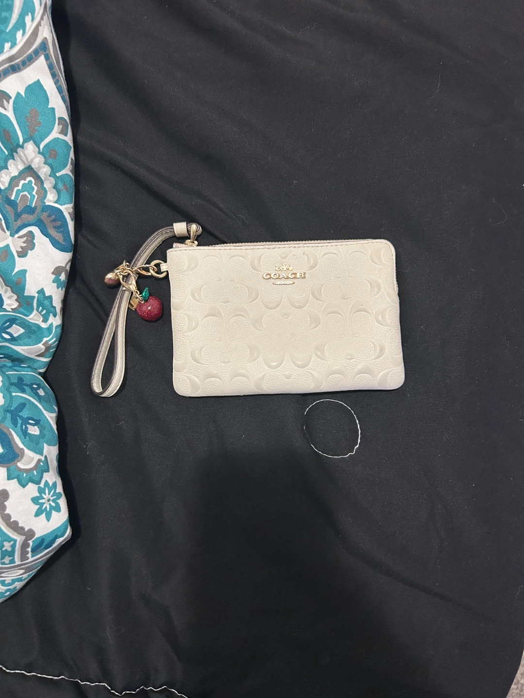 Coach Wristlet with 2coach charms
