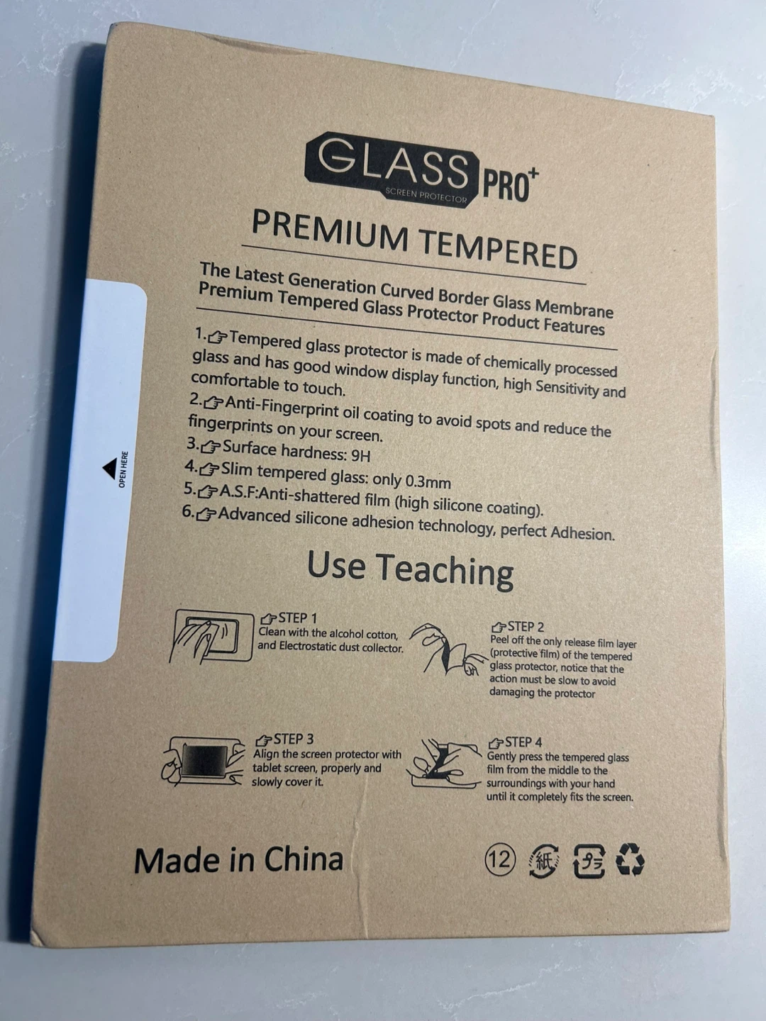 Glass Tempered iPad 10th Gen 1HD Screen Protector - photo 3