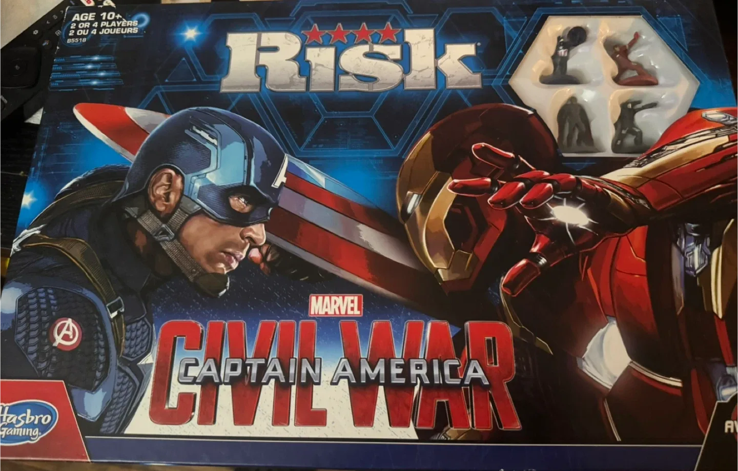 Risk Marvel Civil War Board Game thumbnail