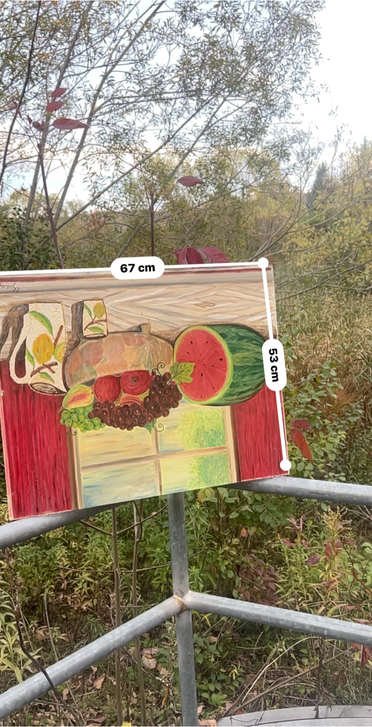 L. Sicilia vintage fruit painting