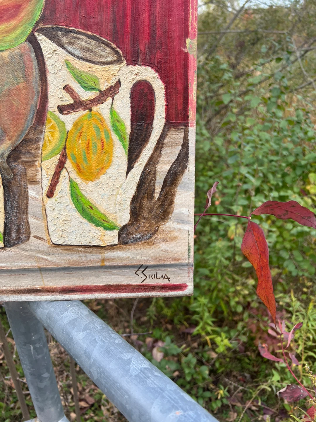 L. Sicilia vintage fruit painting - photo 5