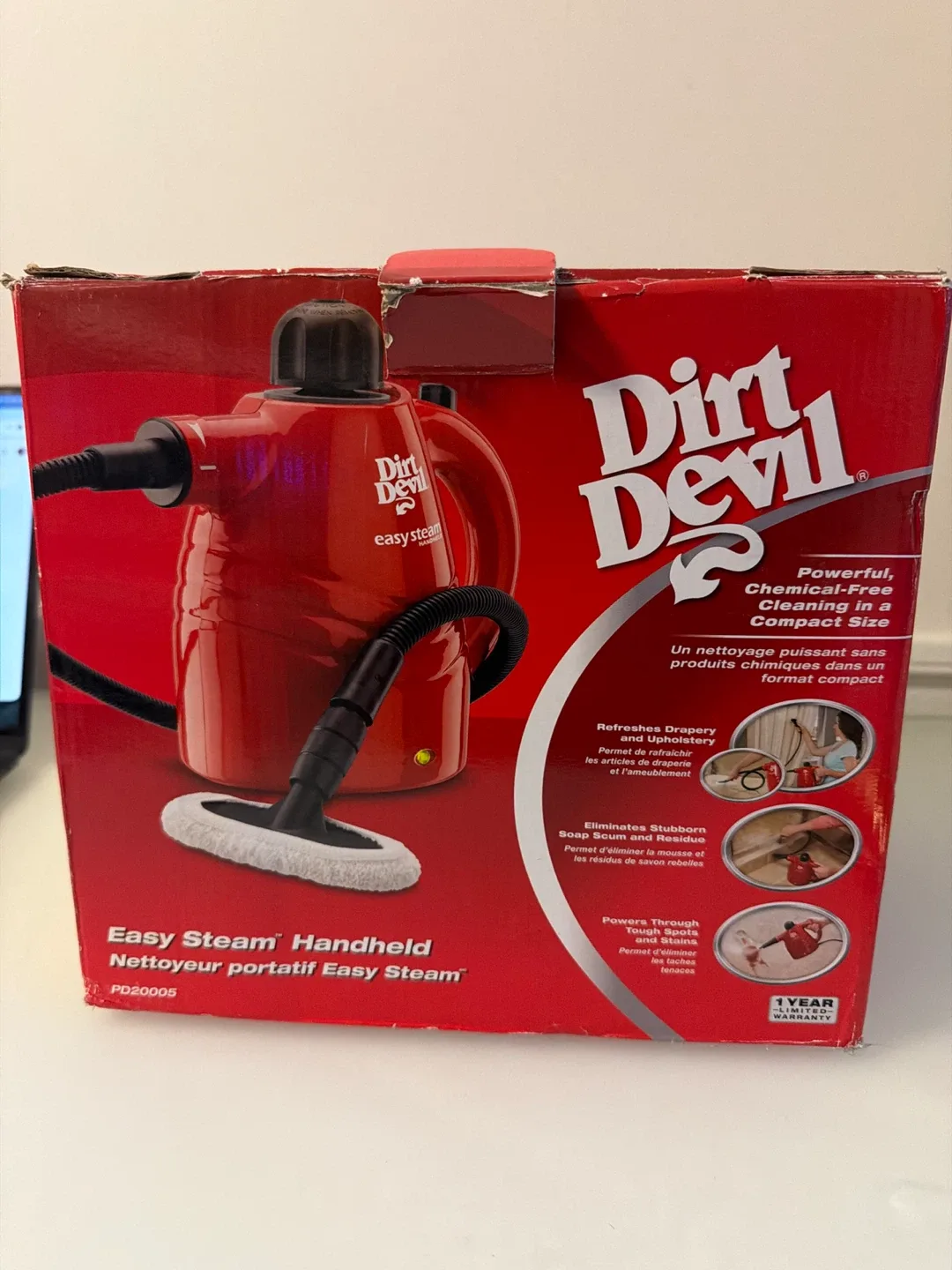 Dirt Devil Easy Steam Handheld PD20005 thumbnail