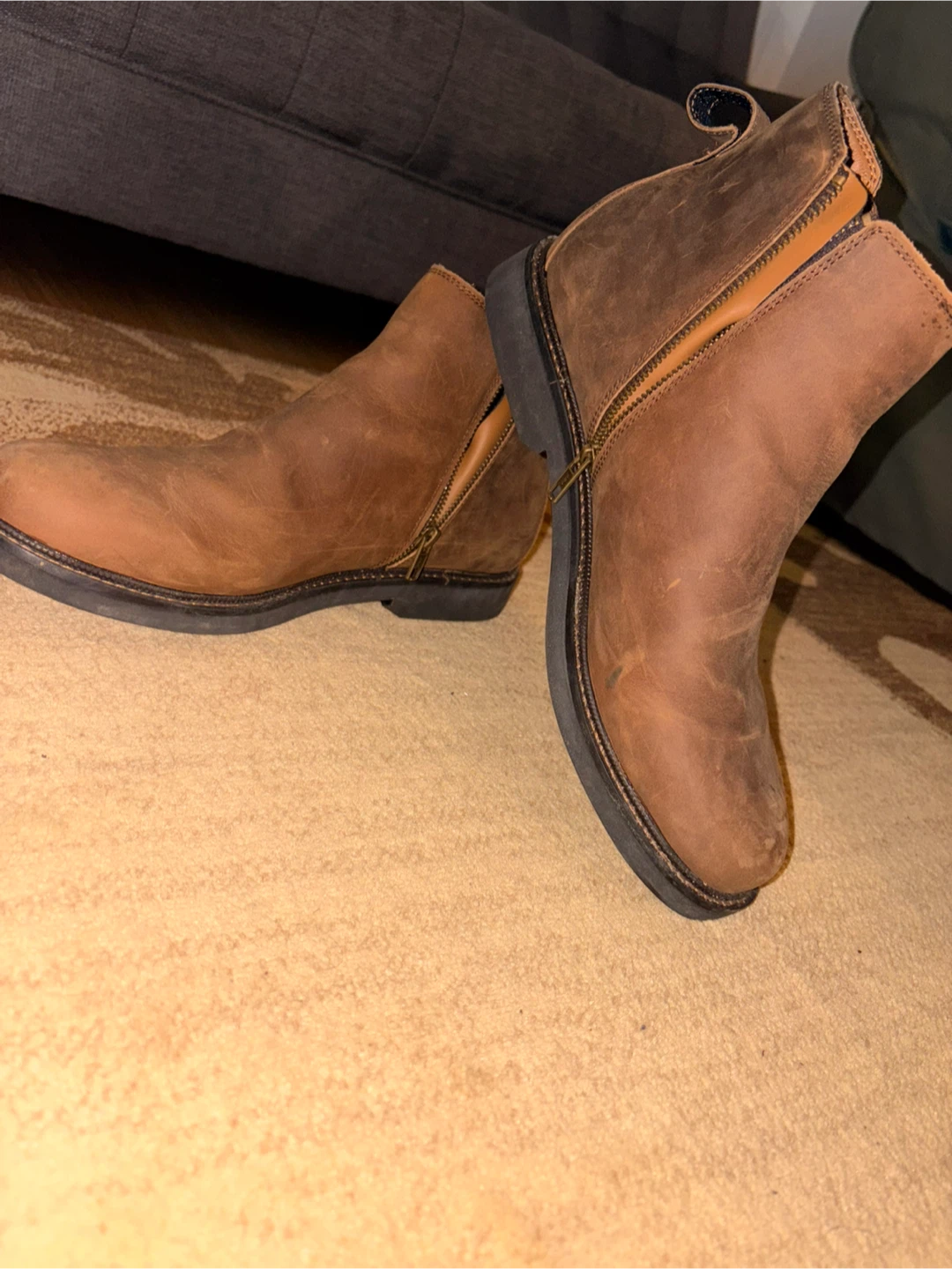Apex Logan Leather Chelsea Boots – Brand New, Orthopedic Comfort - photo 2