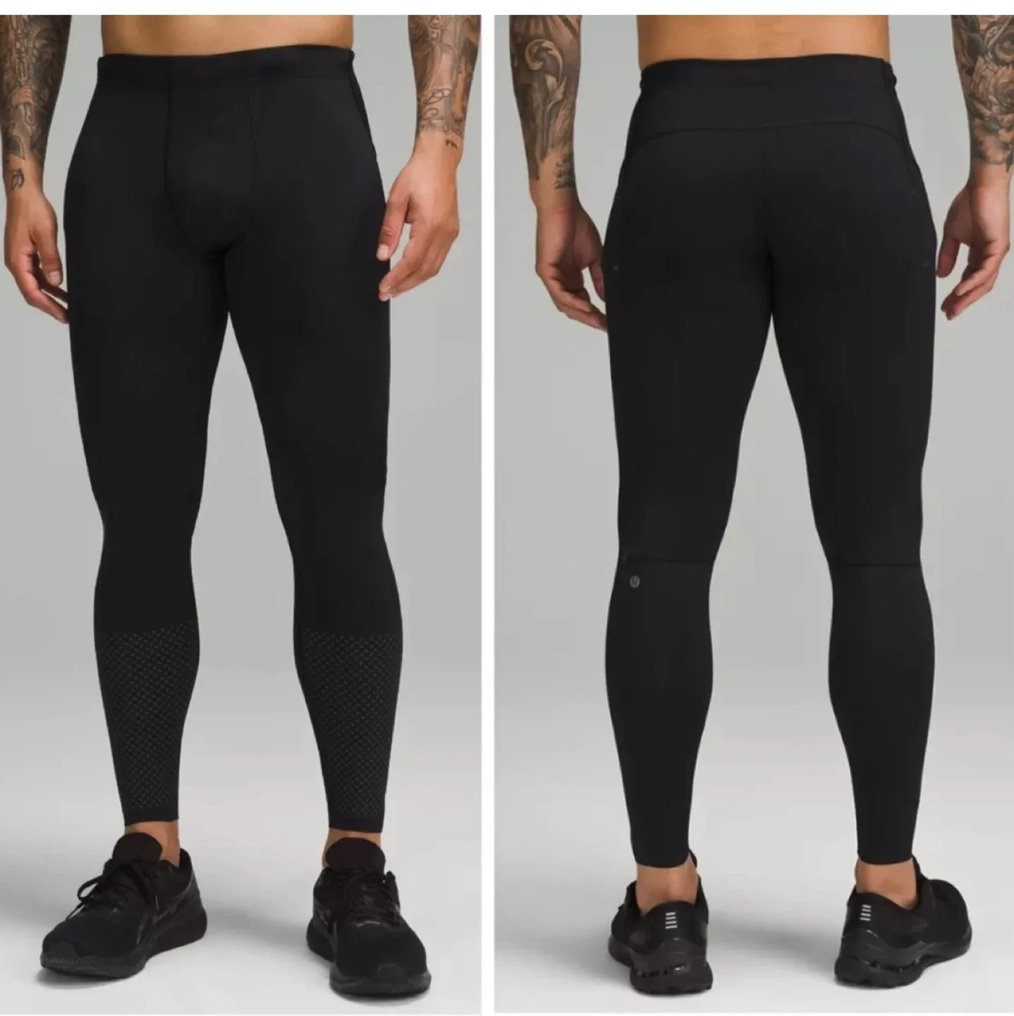 Lululemon Vital Drive Tight 28" in black size medium image indicator(10)