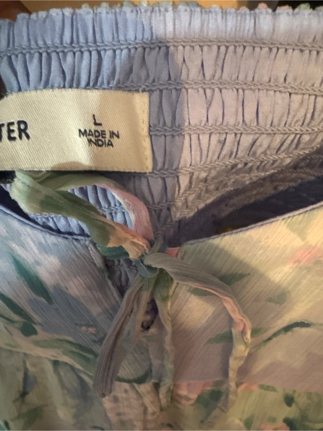 Hollister Floral Mini Dress - Size L image indicator(2)