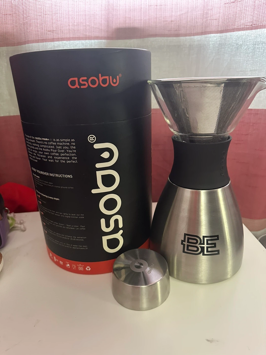 Asobu Pour Over Coffee Maker with Filter