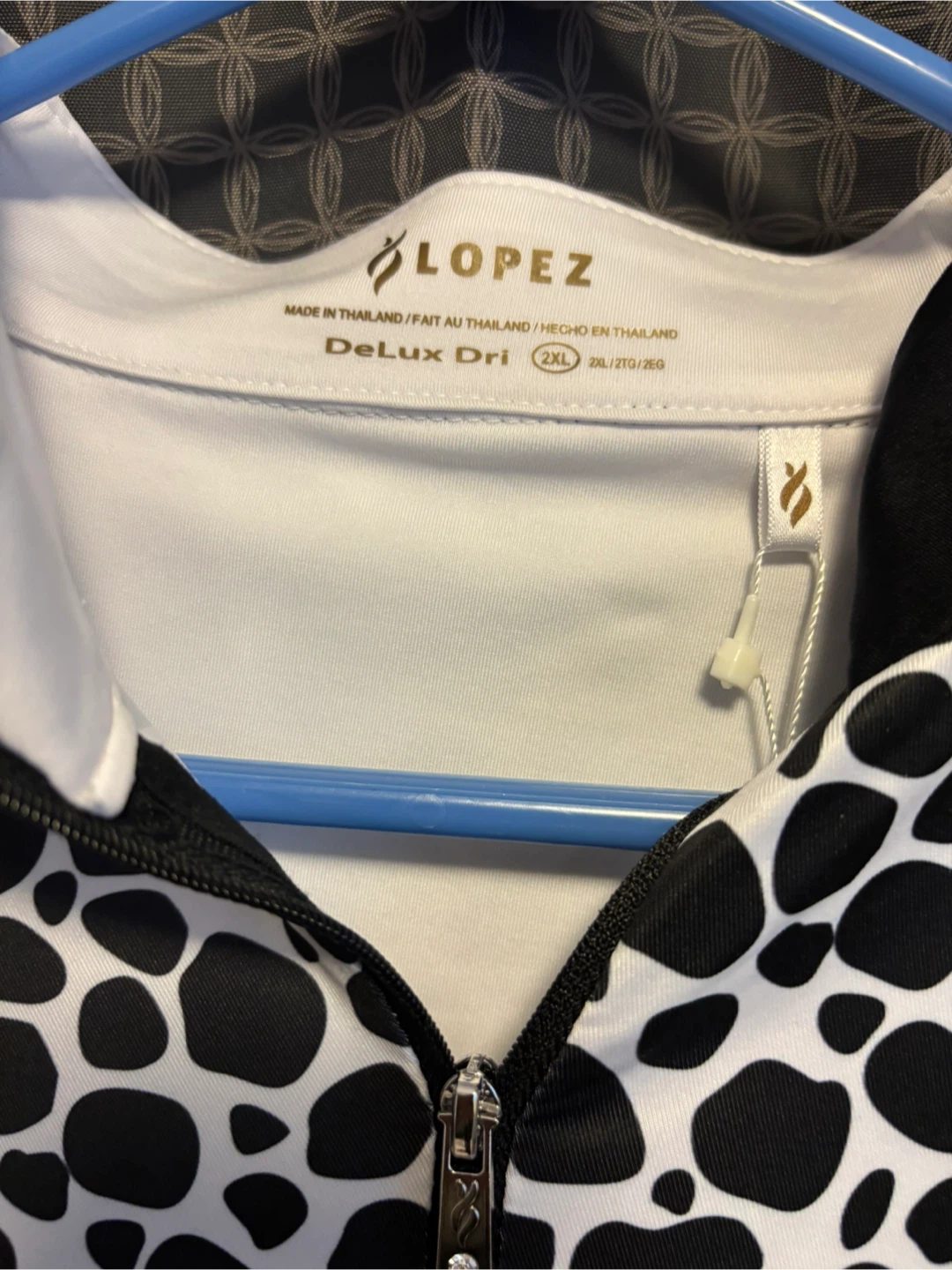 NWT Nancy Lopez Golf Dress - Black/White XXL - photo 3