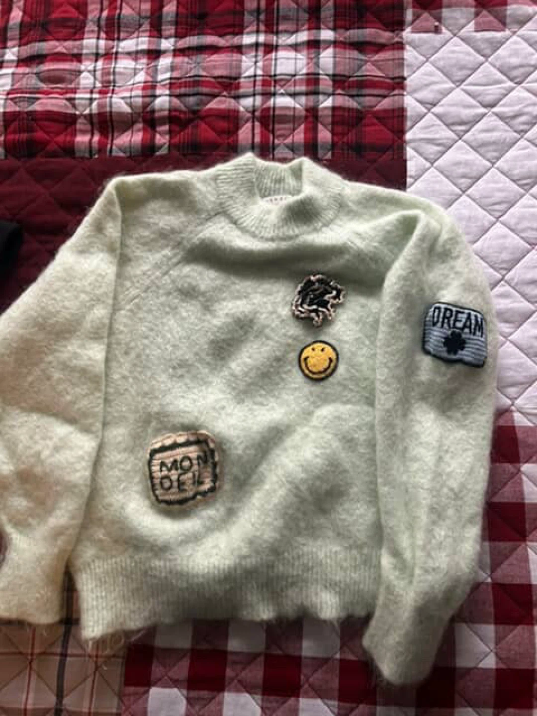 Sandro Paris Sweater with Patches