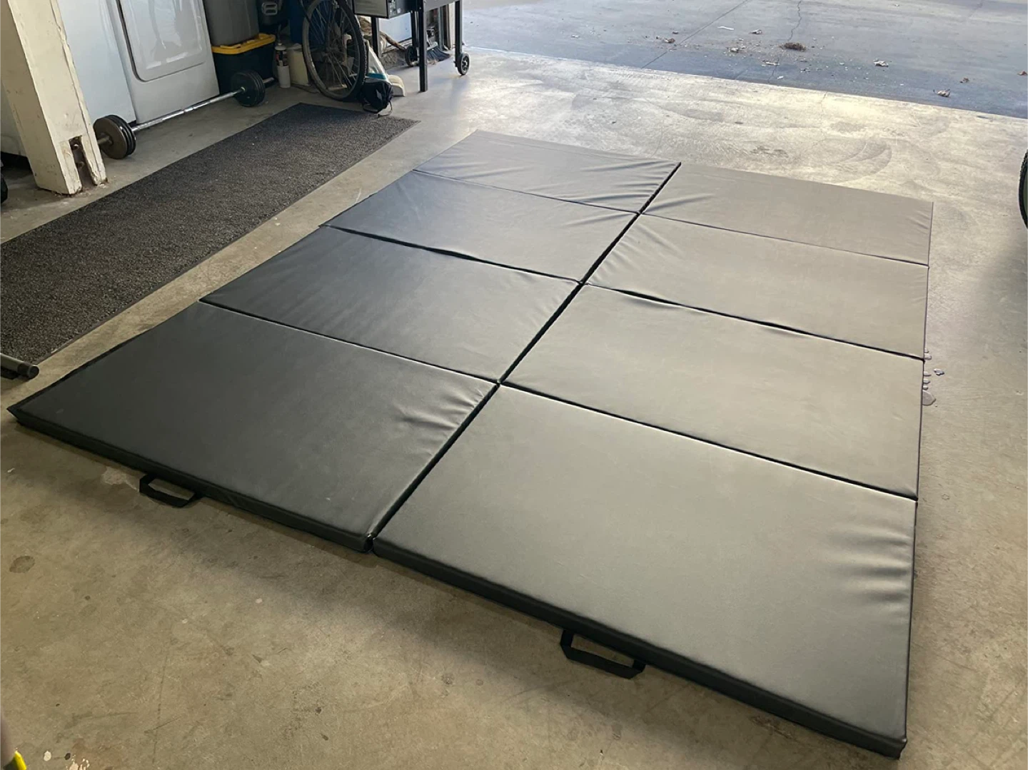 All Purpose Tumbling Mat- Extra thick black - photo 2