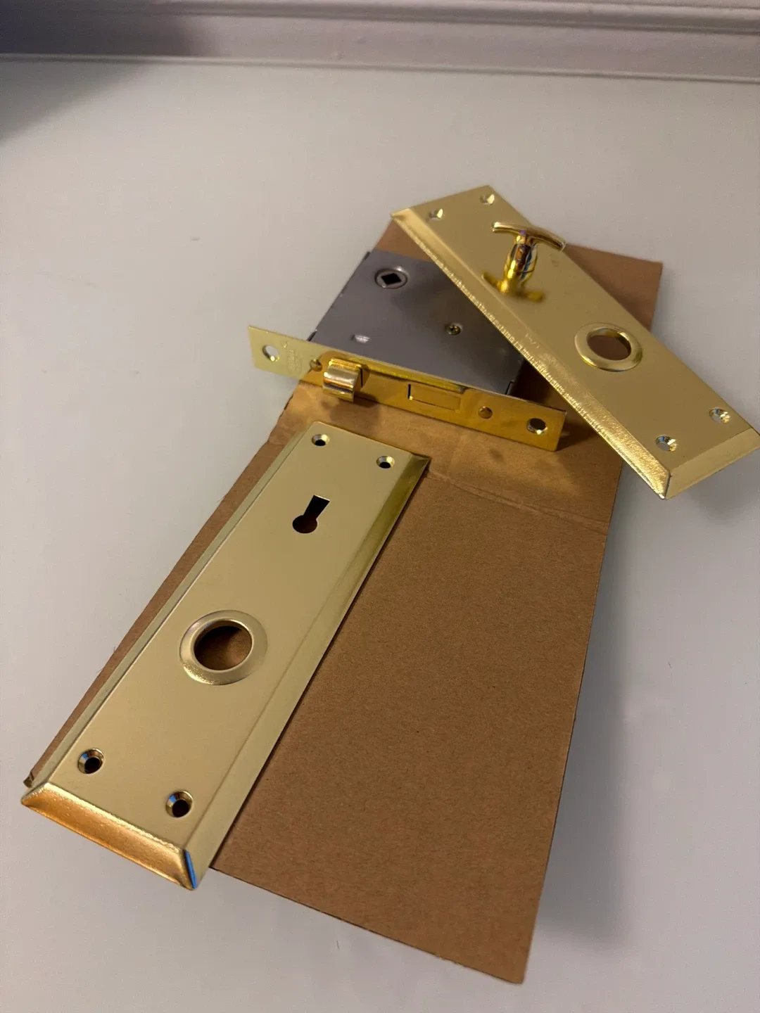 Gold Door Hardware Set thumbnail