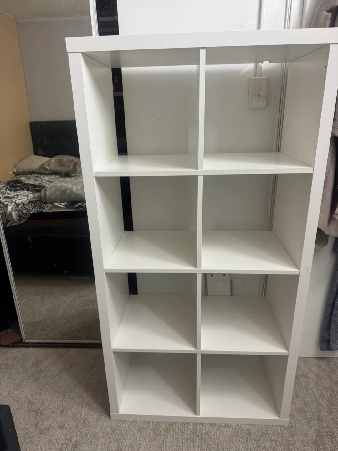 White Storage Shelf