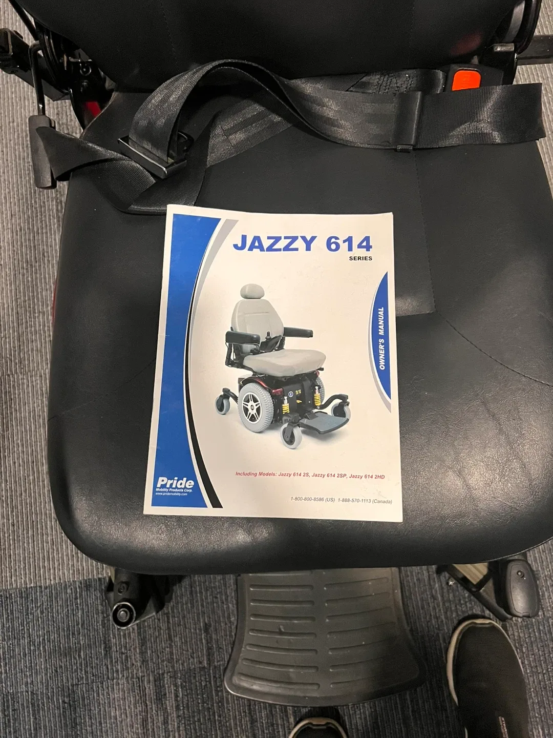 Pride Jazzy 614 Series Power Wheelchair