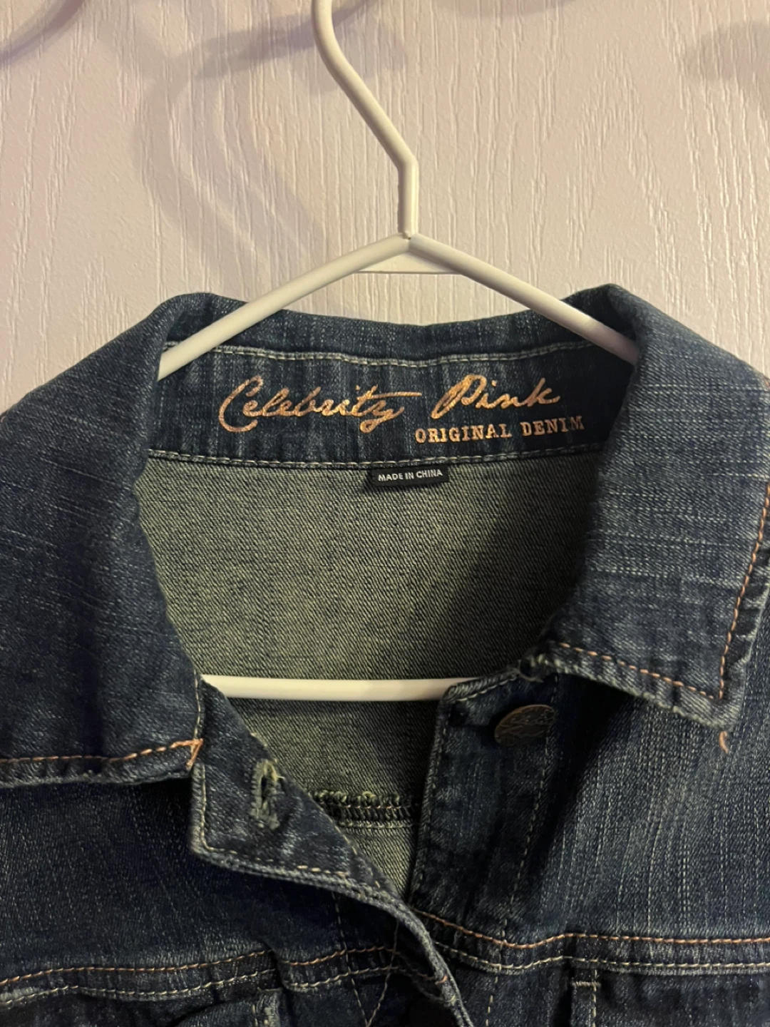 Celebrity Pink Denim Jacket, Size M - photo 2