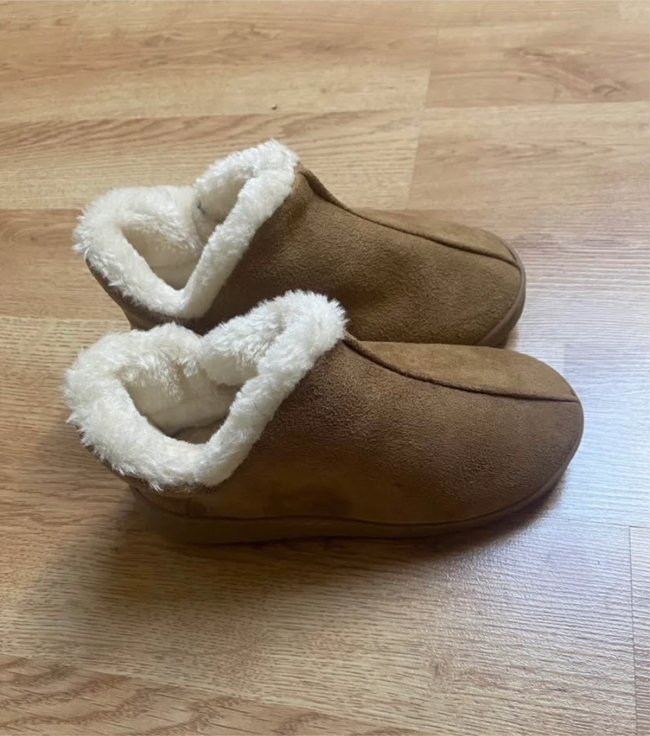 Brown Cozy Slippers